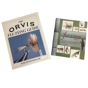 Orvis Fly-Tying Guide Tom Rosenbauer & The Fly-Tying Bible Peter Gathercole